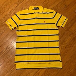 Vintage Polo by Ralph Lauren Polo Yellow and Navy shirt